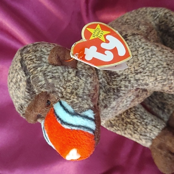 3/$25 1999 Cheeks TY Beanie Baby - Picture 4 of 5